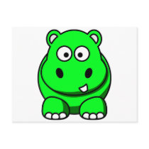 Hippo Green postcards