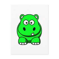 Hippo Green postcards