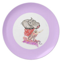 Hippo hat plate
