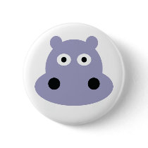 hippo head pin