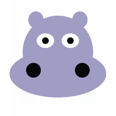 hippo head t shirt by Tomaniac