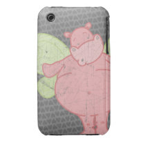Hippo Heart Butterfly Case casemate cases