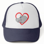 Hippo Heart hats