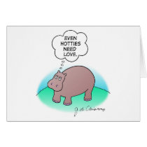 Hippo Hotty cards by jdchiaro Hippo Hotty cards