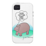 Hippo Hotty iPhone 4 Cover