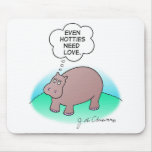 Hippo Hotty Mouse Pad