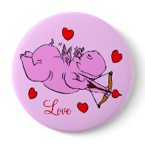Hippo Love Button