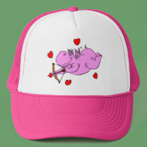 Hippo Love Hat by elenaind Hippo Love Hat