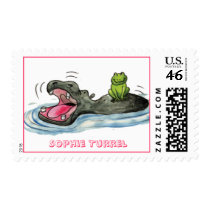 Hippo 'n Frog postage