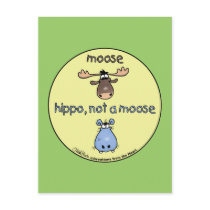 Hippo-not-a-moose! postcards