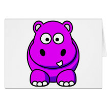 Hippo Pink cards