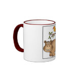 Hippo po and Birdie Coffee Mugs