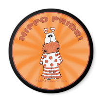 Hippo Pride Starburst magnets by creationhrt Hippo Pride Starburst magnets