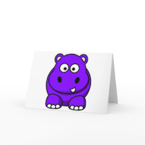 Hippo Purple cards