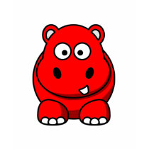 Hippo Red t-shirts