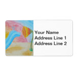 Hippo-Snail Avery Shipping Label