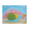 Hippo-Snail Postcard
