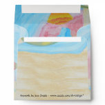 Hippo-Snail Square Envelope