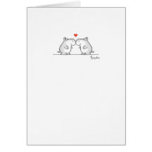 HIPPO VALENTINE'S DAY Valentines by Boynton Card