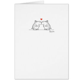 HIPPO VALENTINE'S DAY Valentines by Boynton Greeting Card