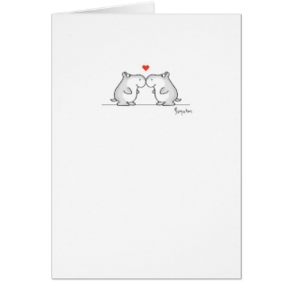 HIPPO VALENTINE'S DAY Valentines by Boynton