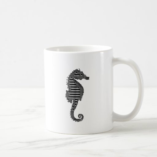 hippocampus coffee mug