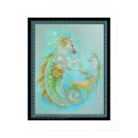 Hippocampus (Horse Dragon) posters by pawtraitart Hippocampus (Horse Dragon) posters