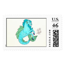 Hippocampus postage by codfishlady Hippocampus postage