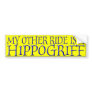HIPPOGRIFF BUMPER STICKER