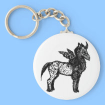 Hippogriff Unicorn keychains