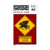 Hippogriff XING postage by thefrozenduck Hippogriff XING postage