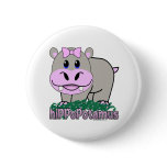 Hippopotamus Buttons