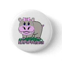 Hippopotamus Buttons