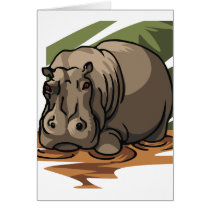 Hippopotamus cards