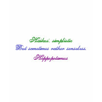 Hippopotamus Haiku t-shirts