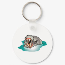 hippopotamus keychains