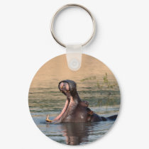 hippopotamus keychains