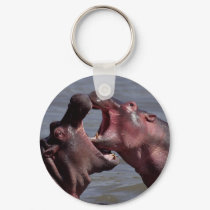 hippopotamus keychains