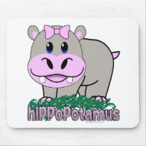 Hippopotamus Mouse Pads