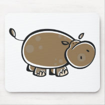 Hippopotamus mousepads