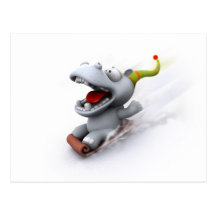 Hippopotamus Post Cards