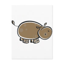 Hippopotamus postcards