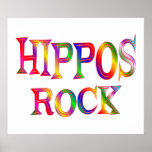 Hippos Rock posters