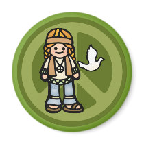 hippy magnetism. by kitskids hippy magnetism.