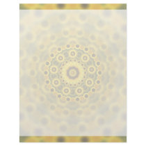 Hippy Sunflower Fractal Mandala Pattern Custom Letterhead