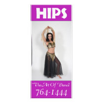 HIPS Sign Rack Card