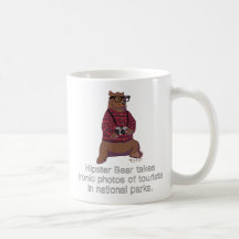 Hipster Bear Mug