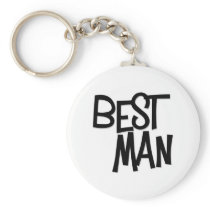 Hipster Best Man keychains