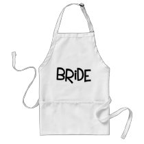 Hipster Bride aprons
