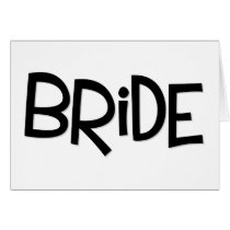Hipster Bride cards